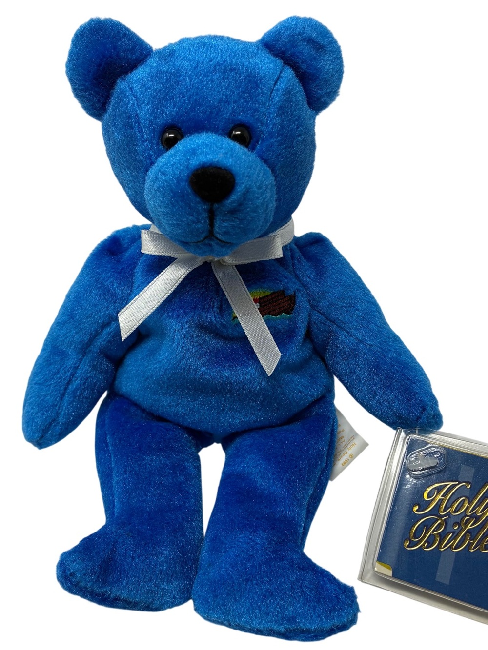 Holy Bears Promise Holy Bible 9" Blue Bear Noah's Ark From the Heart Series